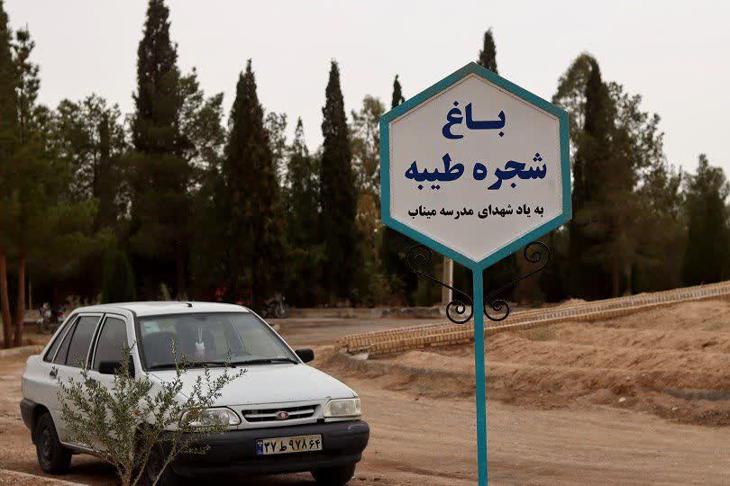 گزارش تصویری احداث باغ شجه طیبه
